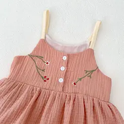 Milangel Body de Verano Bordado para Niña