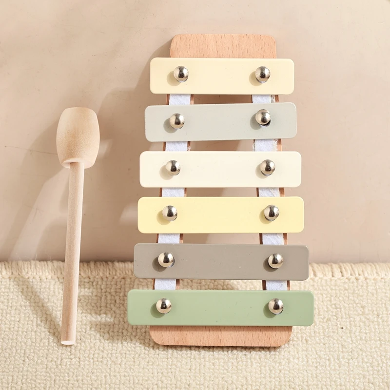 Juguete educativo Montessori de madera con luces para bebé - imagen 4
