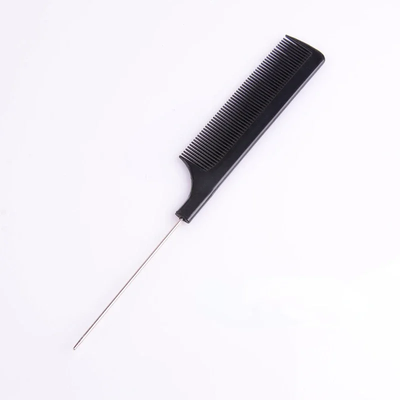 Peine profesional de cola puntiaguda acero inoxidable para salón - imagen 5