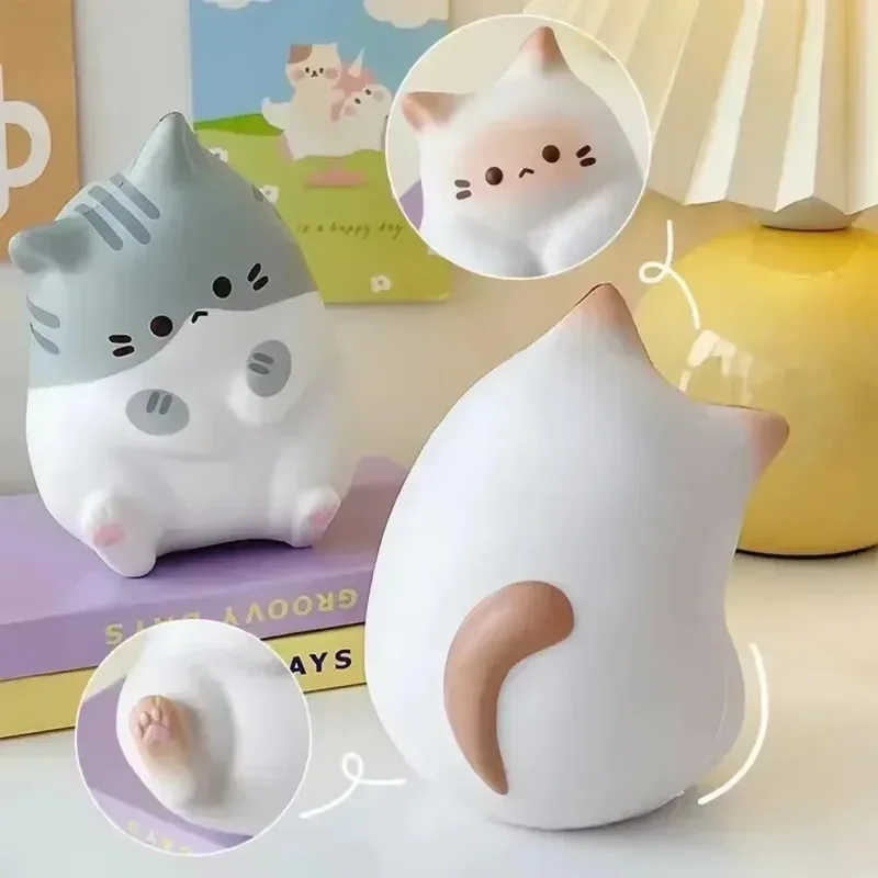 Pelota antiestrés con gato blando para aliviar la tensión infantil - imagen 4