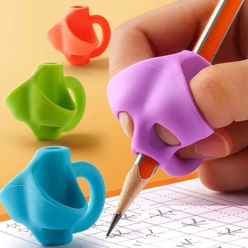 Pinza de escritura de silicona para correcta postura en primaria - imagen 4