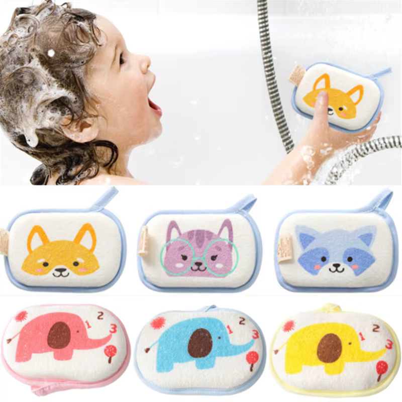 Esponja de baño de espuma suave para bebé