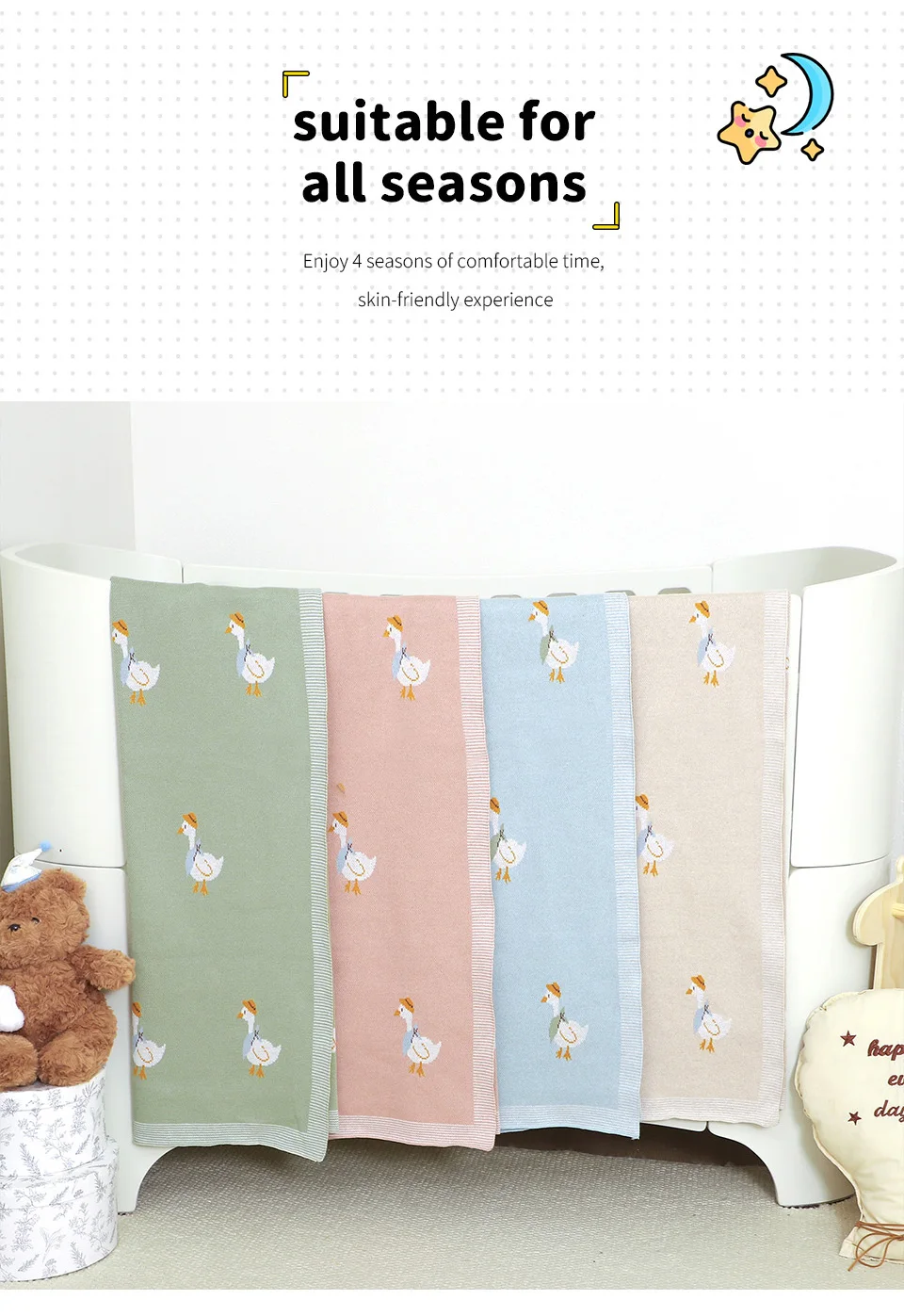 Textura suave y cómoda para dormir