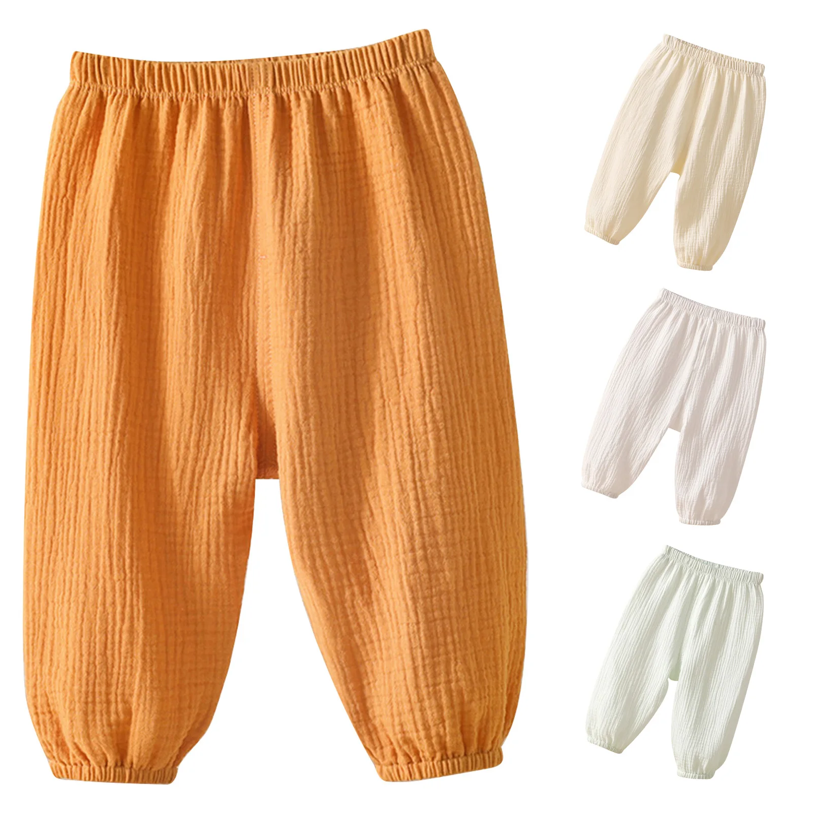 Pantalones bombachos de algodón suave para bebé