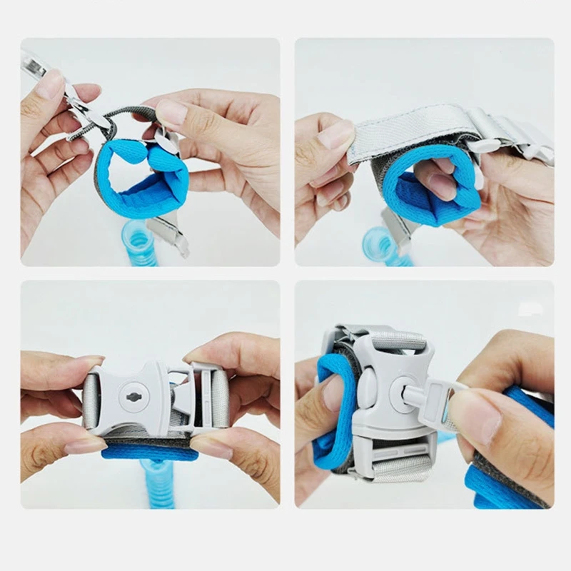 Arnés antipérdida con correa de muñeca para niños - imagen 4