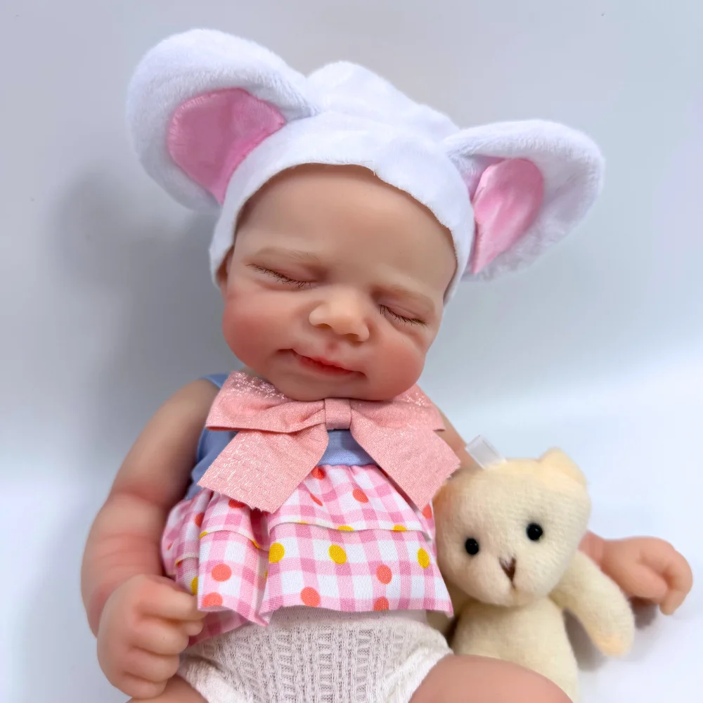 Pascale Muñeca reborn de silicona elástica y lavable - imagen 4