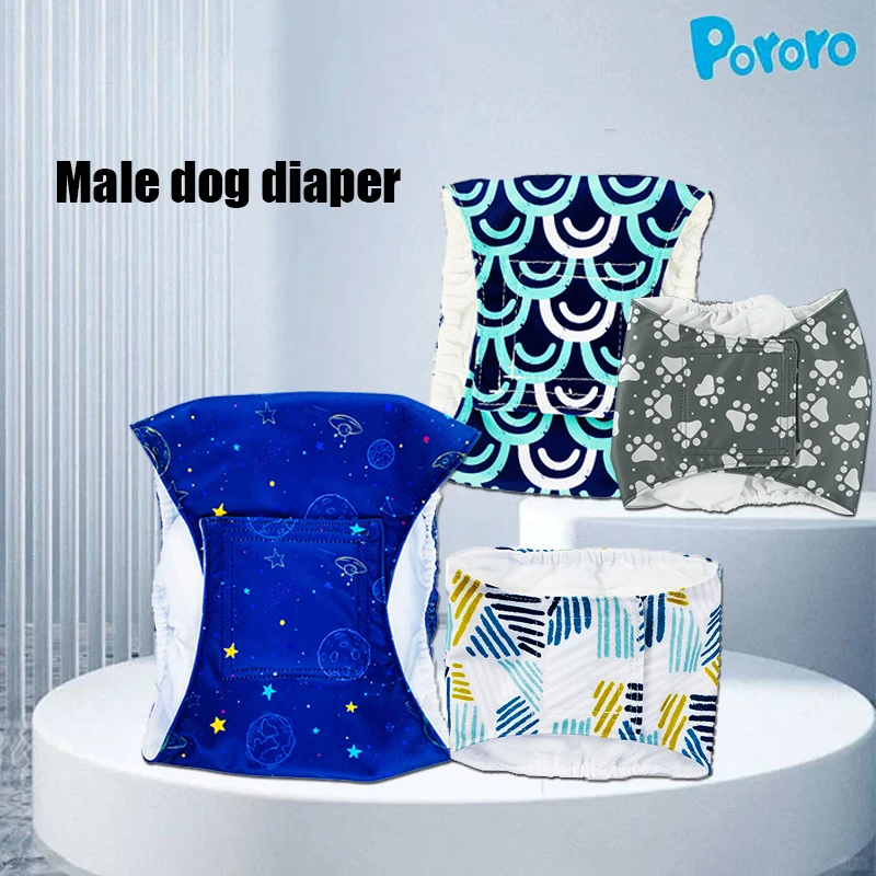 Banda impermeable para perro vista frontal
