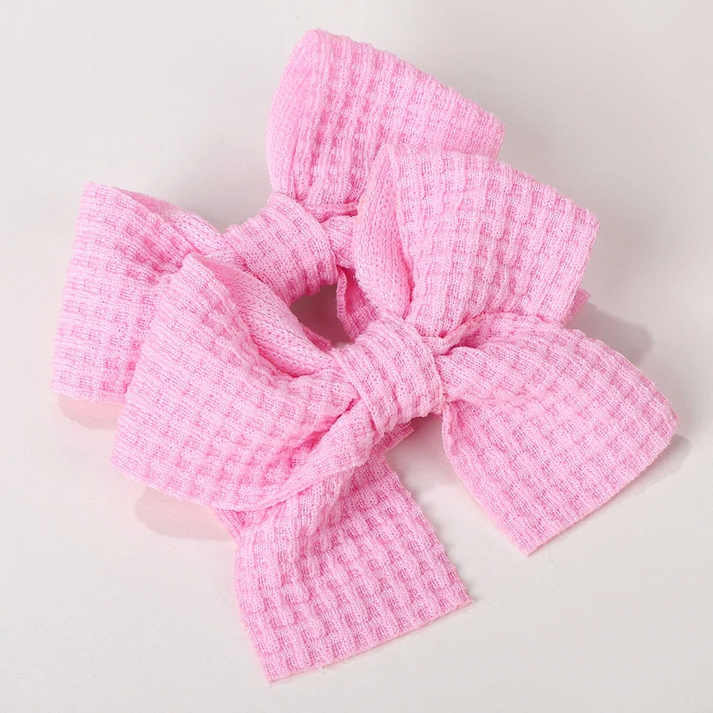 Lazos de pelo para niñas con horquillas artesanales - imagen 5