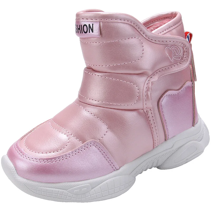 Botas de nieve acolchadas con forro térmico para niños - imagen 4
