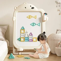 Tablero magnético de dibujo para niños con pizarra de juego infantil
