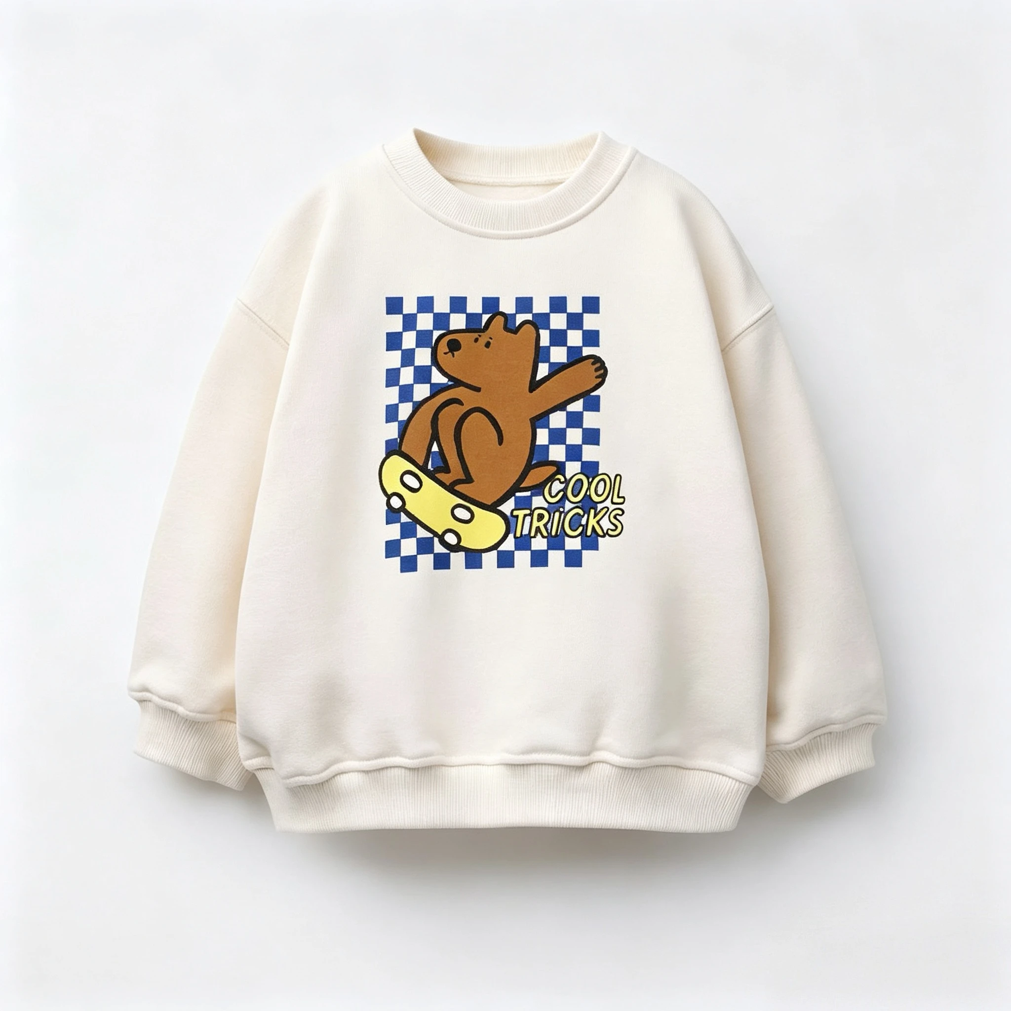 Sudadera con capucha y estampado infantil para primavera y otoño