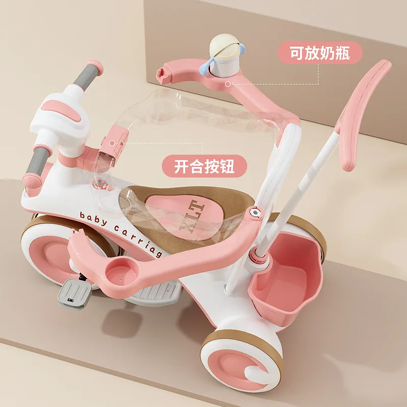 Triciclo evolutivo con manillar ajustable para niños - imagen 2
