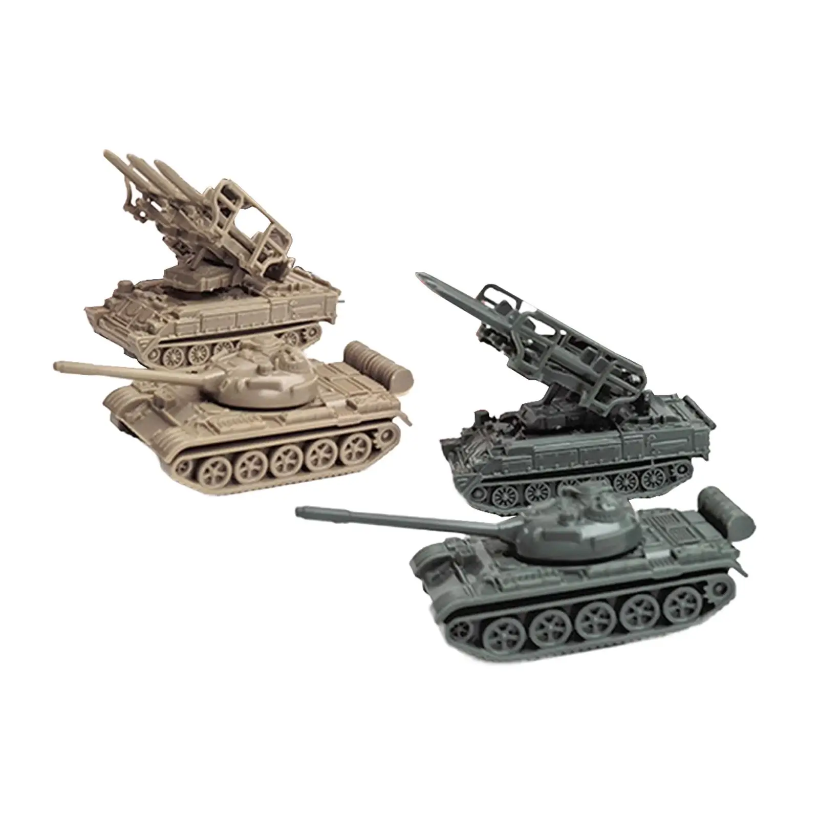 Kit de modelo de tanque con piezas separadas