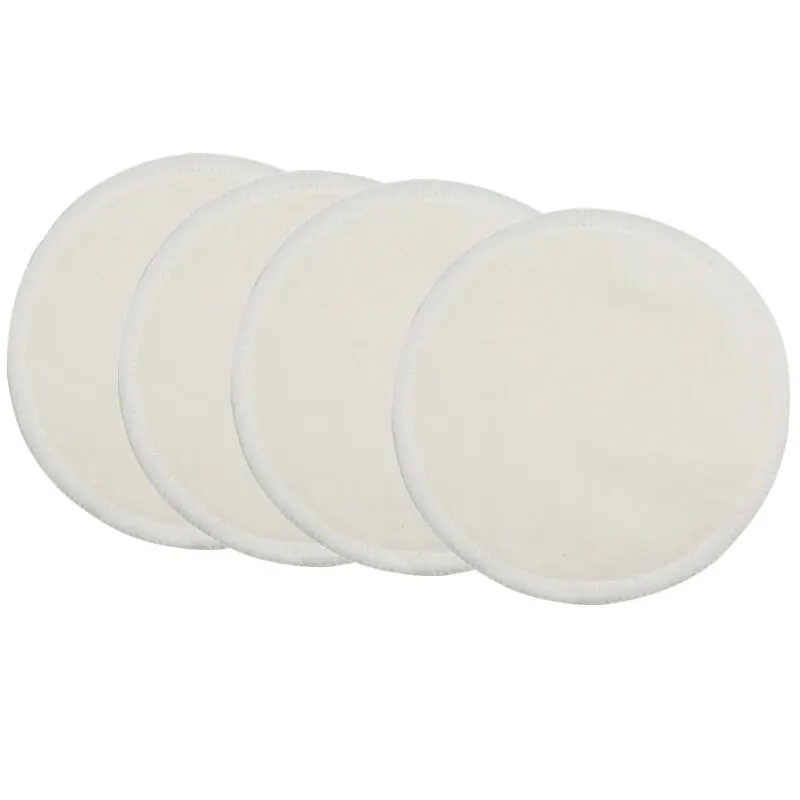 Almohadillas de lactancia de rayón bambú lavables y reutilizables - imagen 4