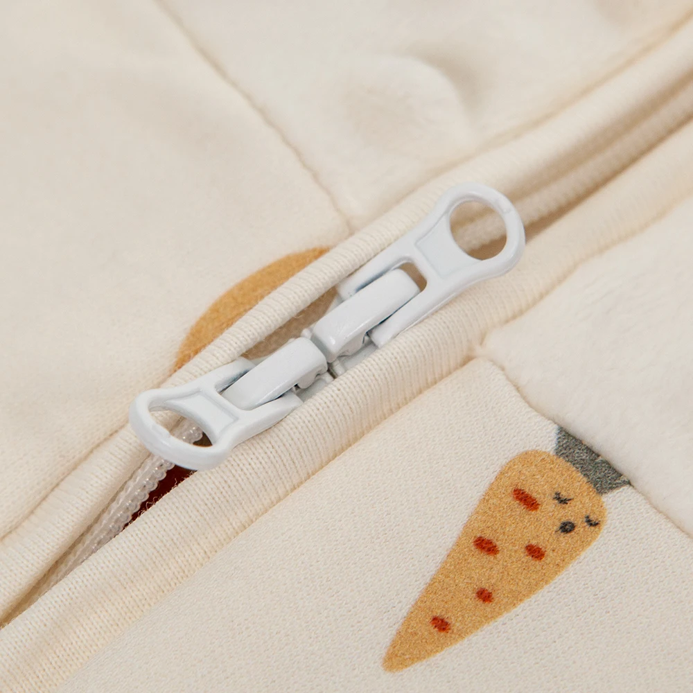 Babyslaapzak saco nido terciopelo algodón patchwork suave - imagen 5