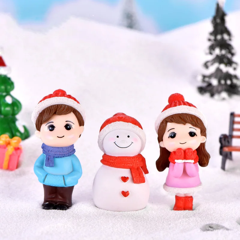 Figuras miniaturas de Navidad para casa de muñecas – Set moderno decorativo - imagen 5