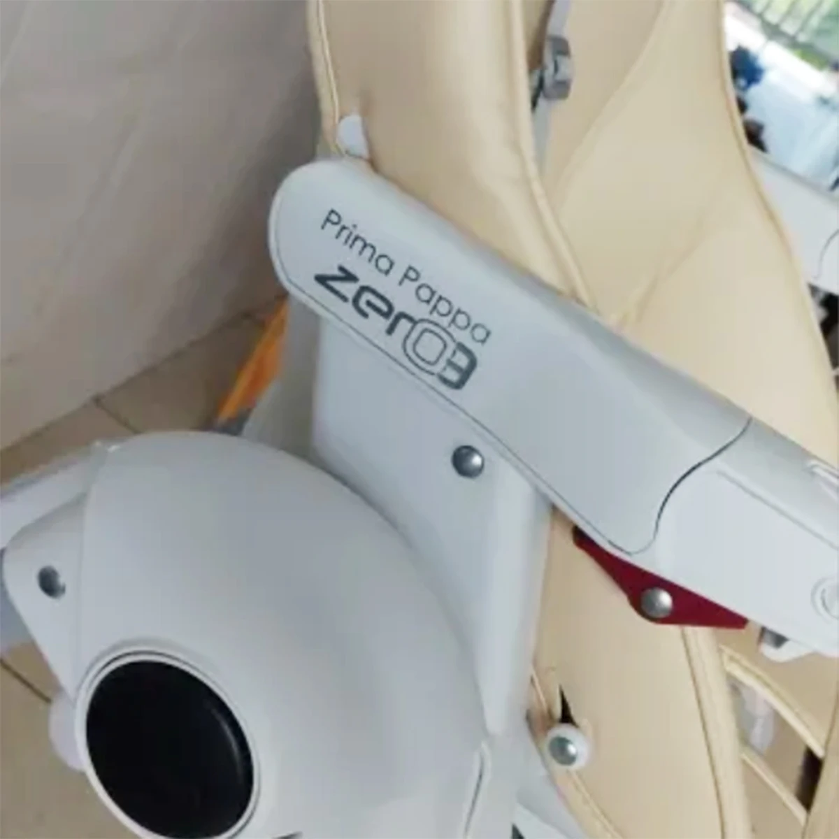 Funda de cuero PU para trona Peg Perego Prima Pappa Zero3 - imagen 4