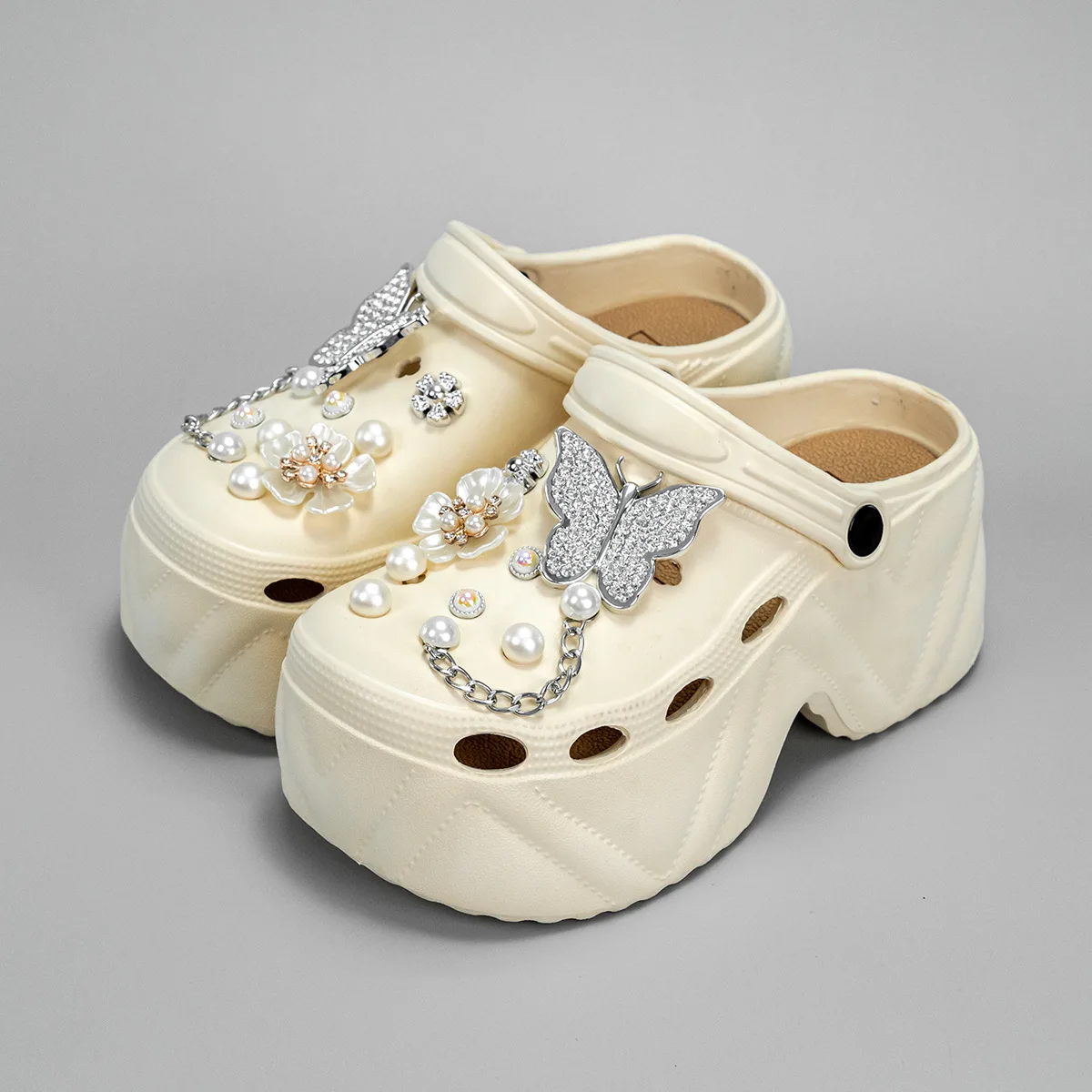 Sandalias plataforma EVA con tacón alto para mujer - imagen 4
