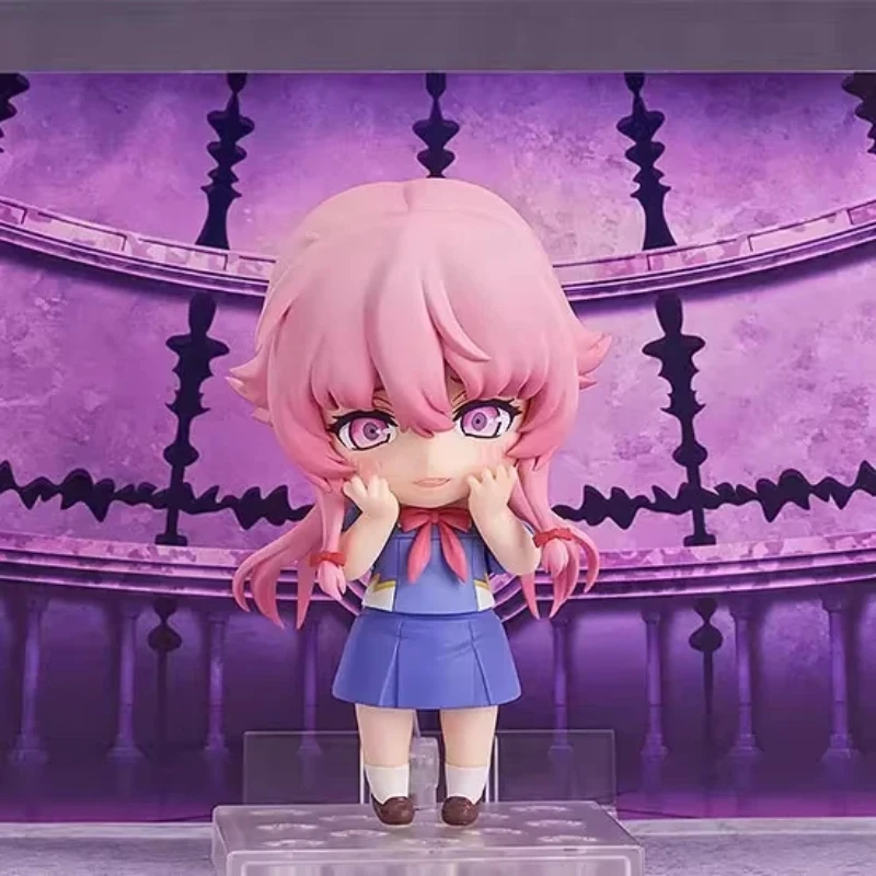 Nendoroid figura articulada Yuno Gasai, cara intercambiable