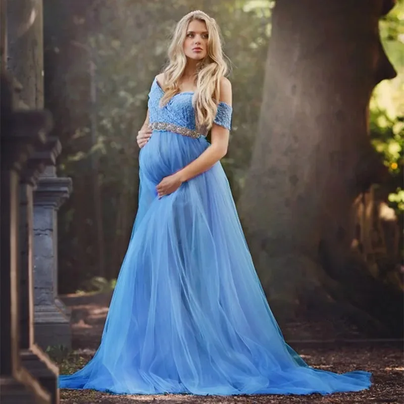 Vestido de encaje para embarazadas - muestra 1