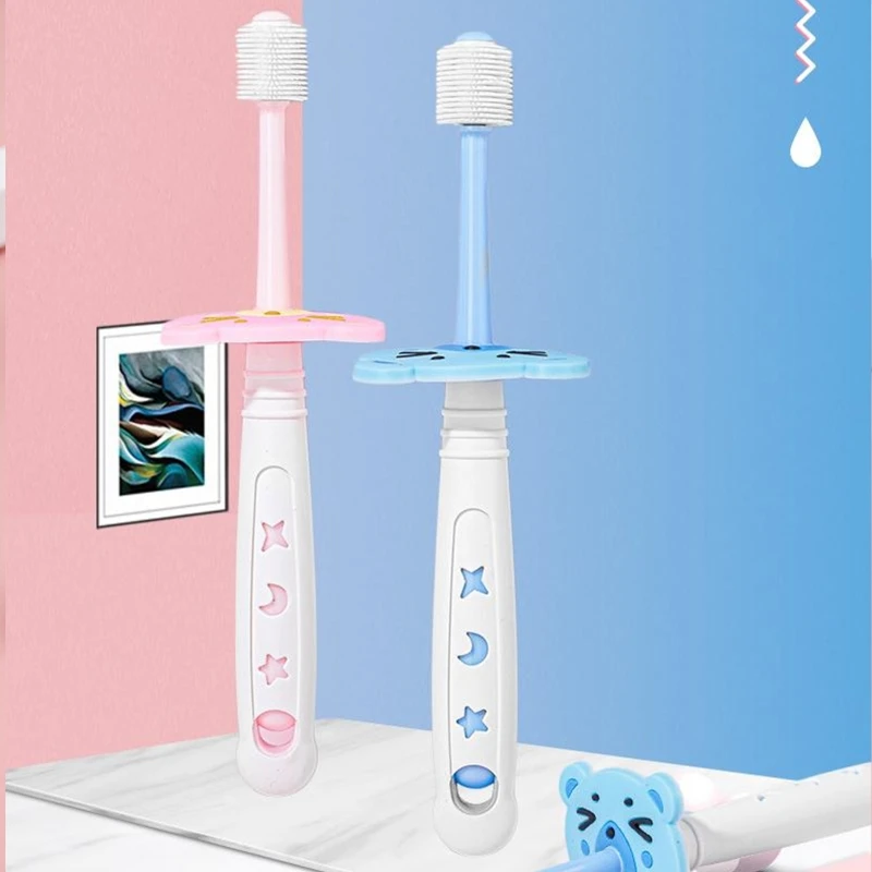 Cepillo de dientes 360° para bebé – Limpieza completa - imagen 4