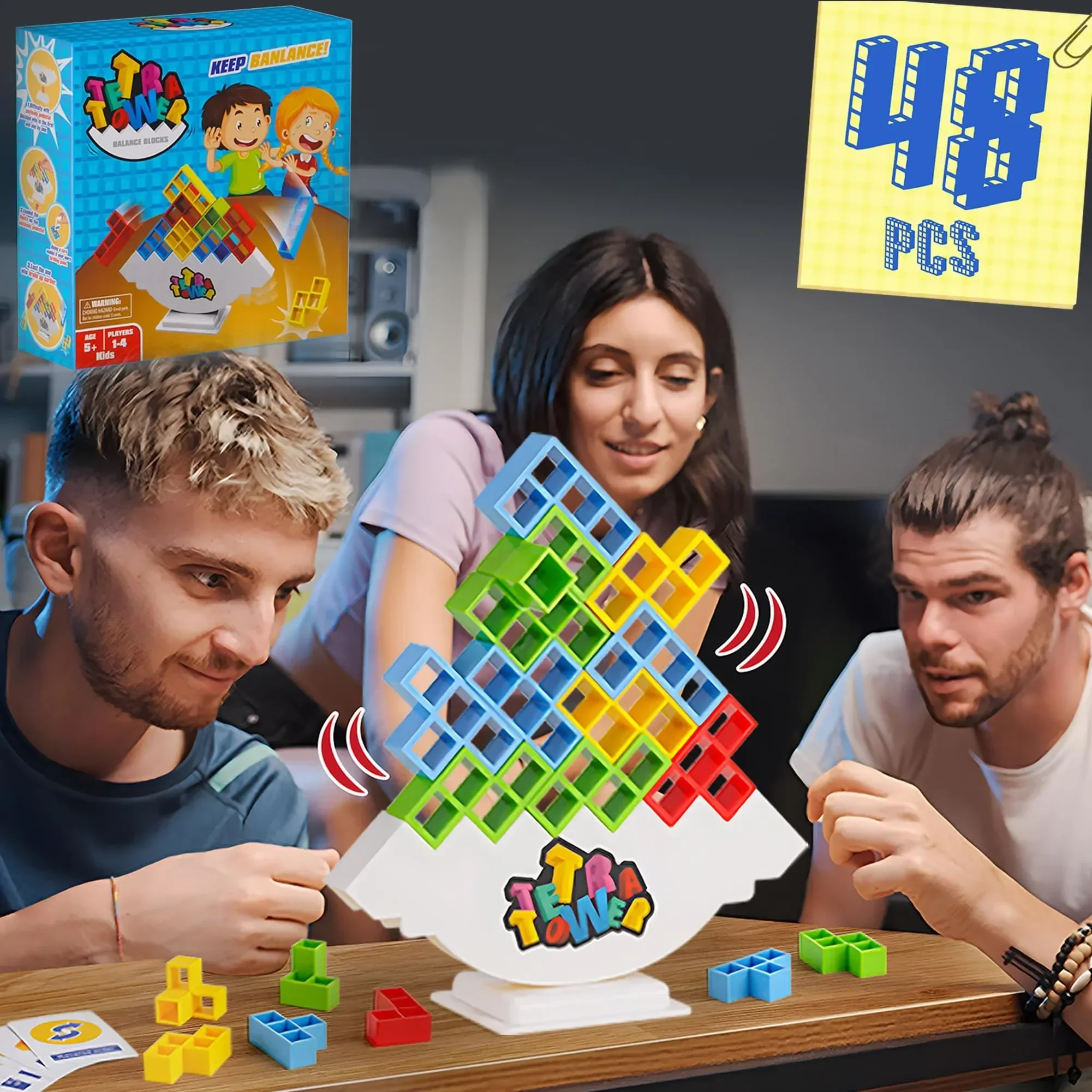 Bloques educativos de construcción para niños – Apilables y divertidos