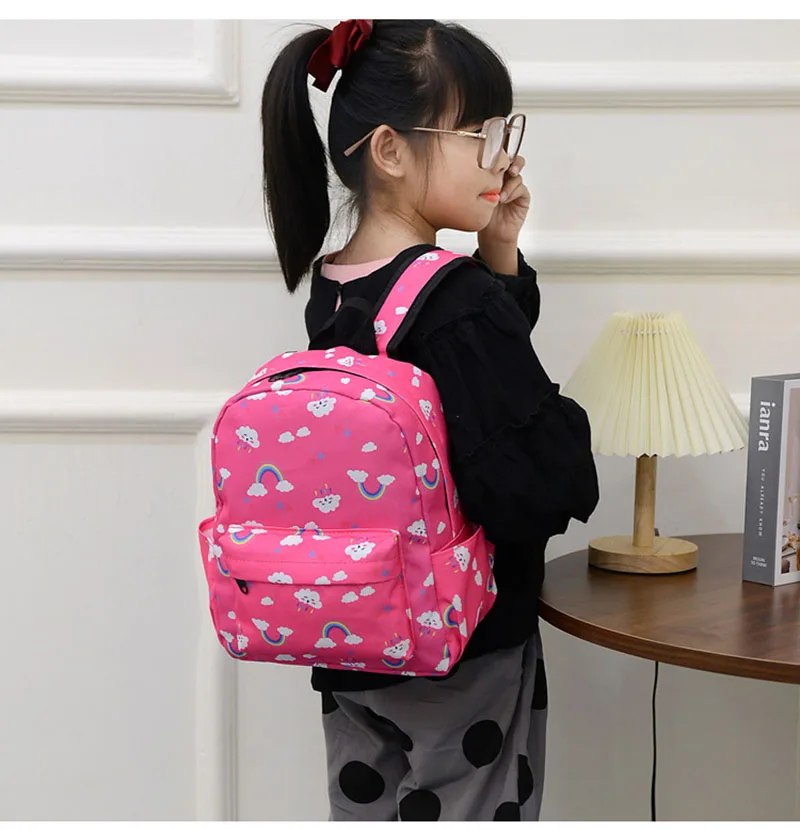 Mochila escolar infantil ligera con diseño divertido para niño y niña - imagen 3
