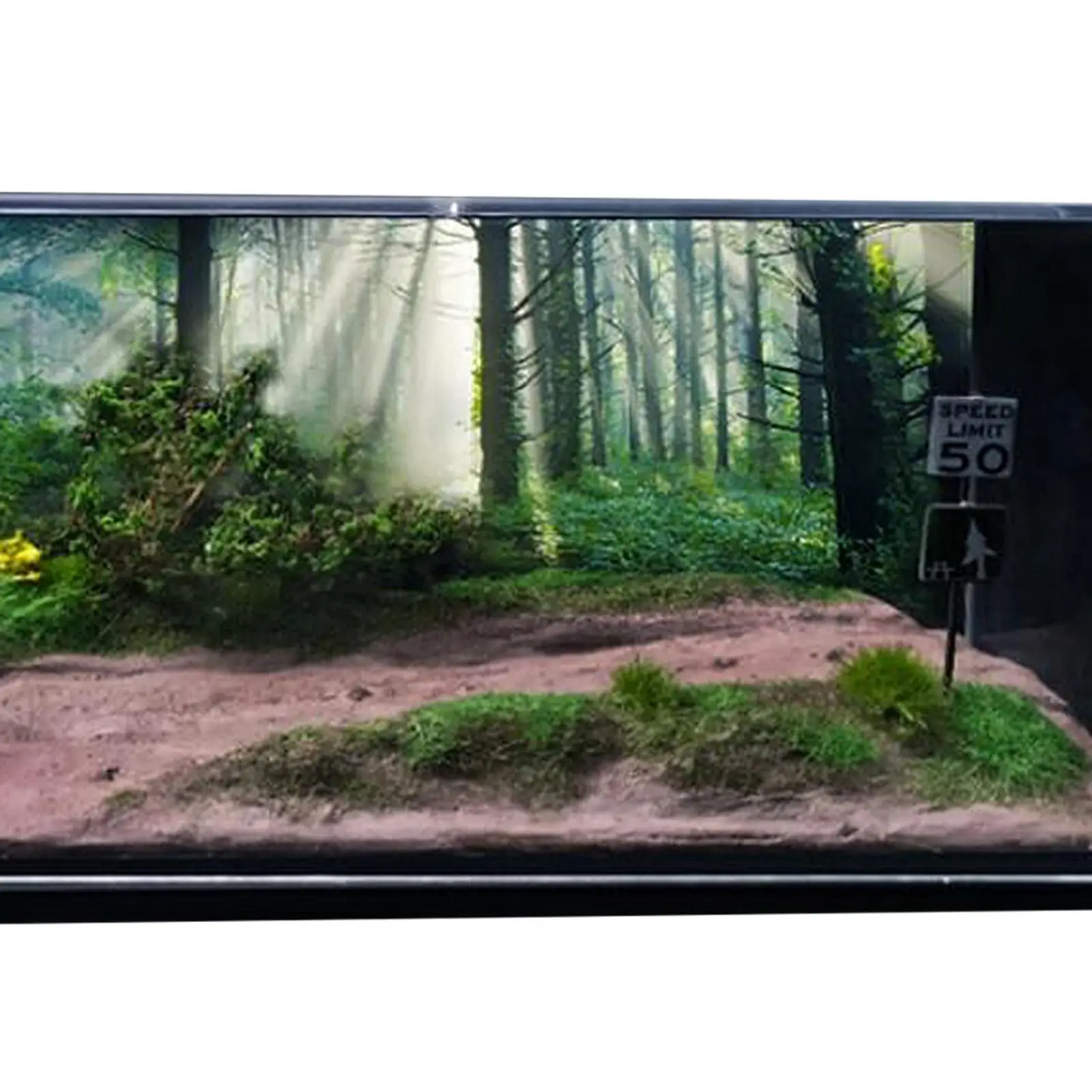 Detalle del fondo del escenario para modelos 1:64