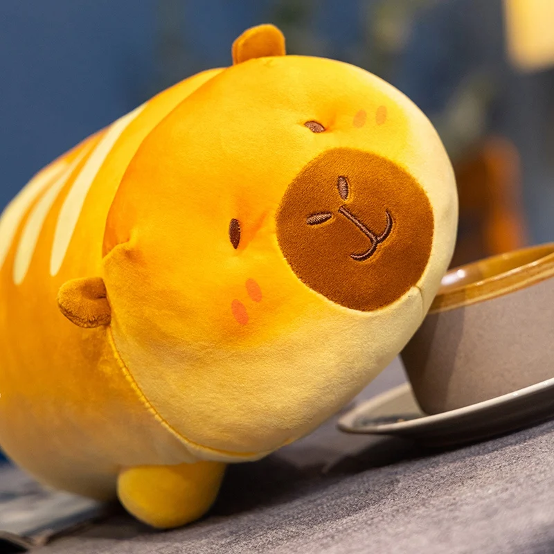 Peluche capibara suave, almohada cojín para dormir y sofá - imagen 3