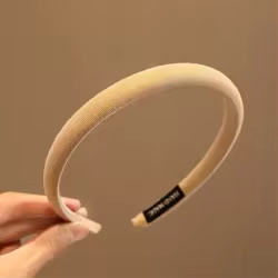 Diadema mate ajustable y resistente para niña