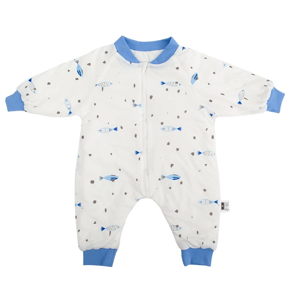 Saco de dormir HOUSBAY para niños estampado peces oceánicos