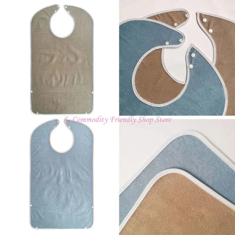 Babero impermeable para adultos 78x45 cm vista frontal