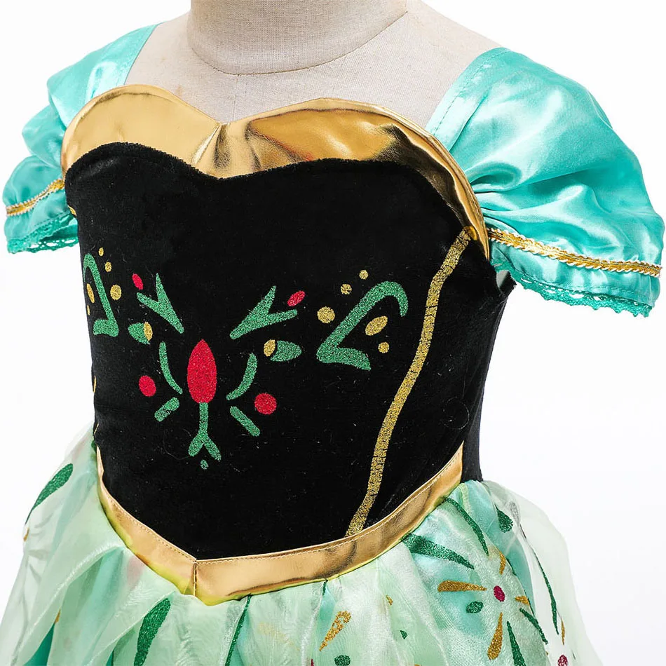Disfraz Ana de Hielo – Vestido Princesa para Niña - imagen 4