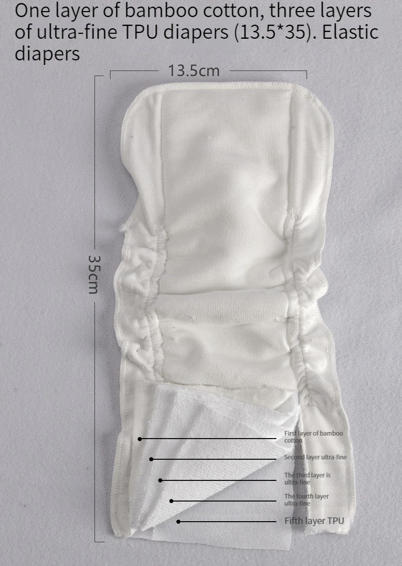 Textura y capas del inserto de bambú