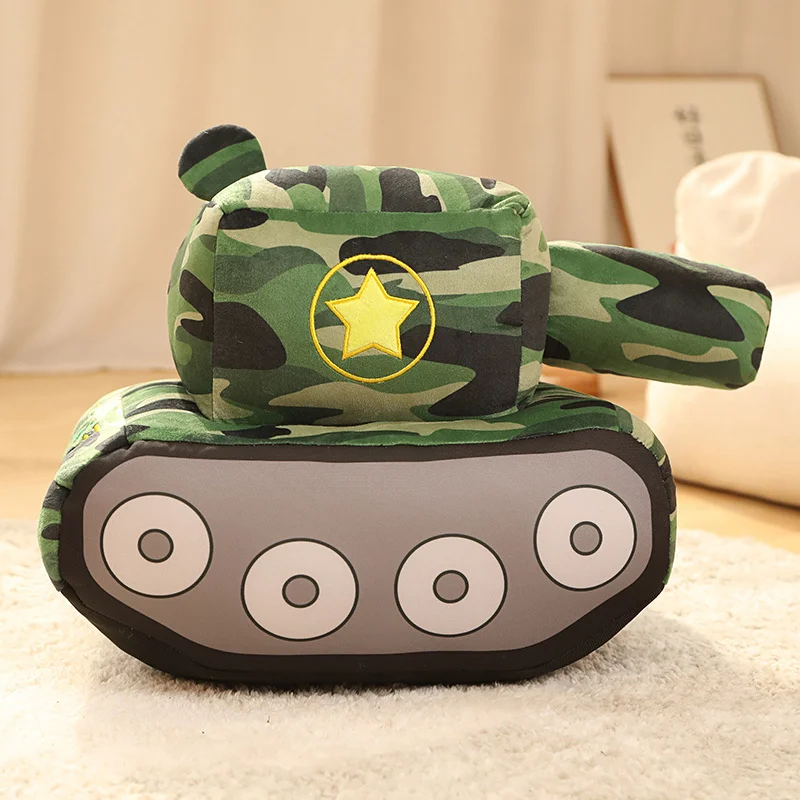 Peluche de tanque suave para niños – Juguete tierno - imagen 5