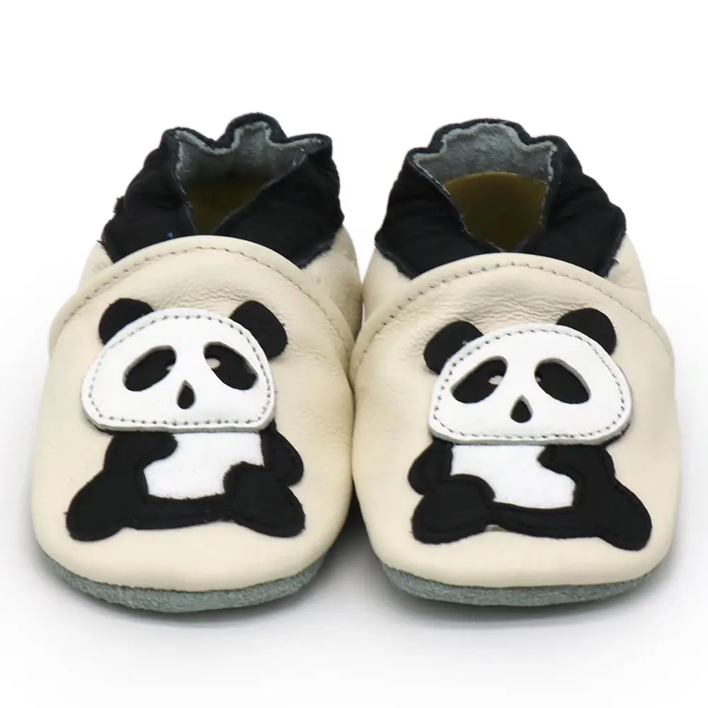 Carozoo zapatos de cuero antideslizantes para primeros pasos bebé - imagen 2