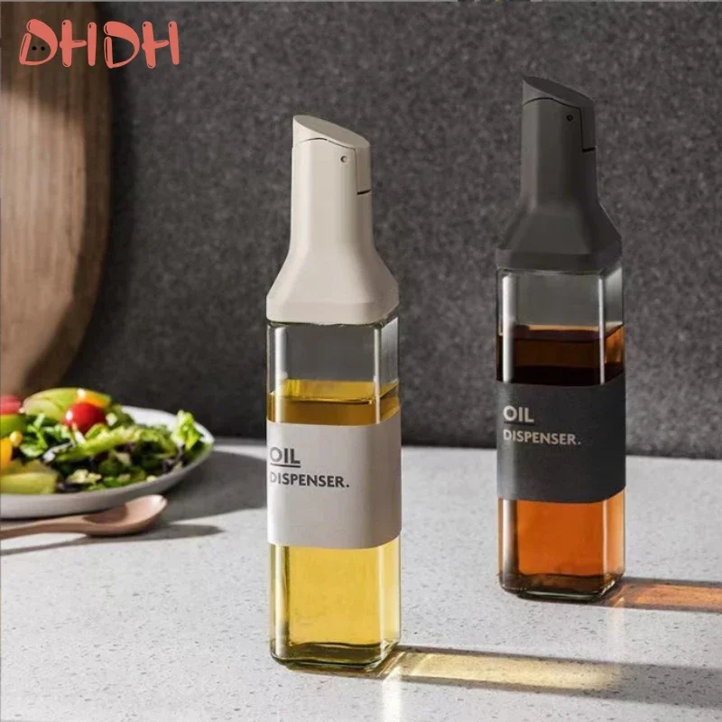 Botella de aceite de vidrio con vertido antigoteo para cocina - imagen 5