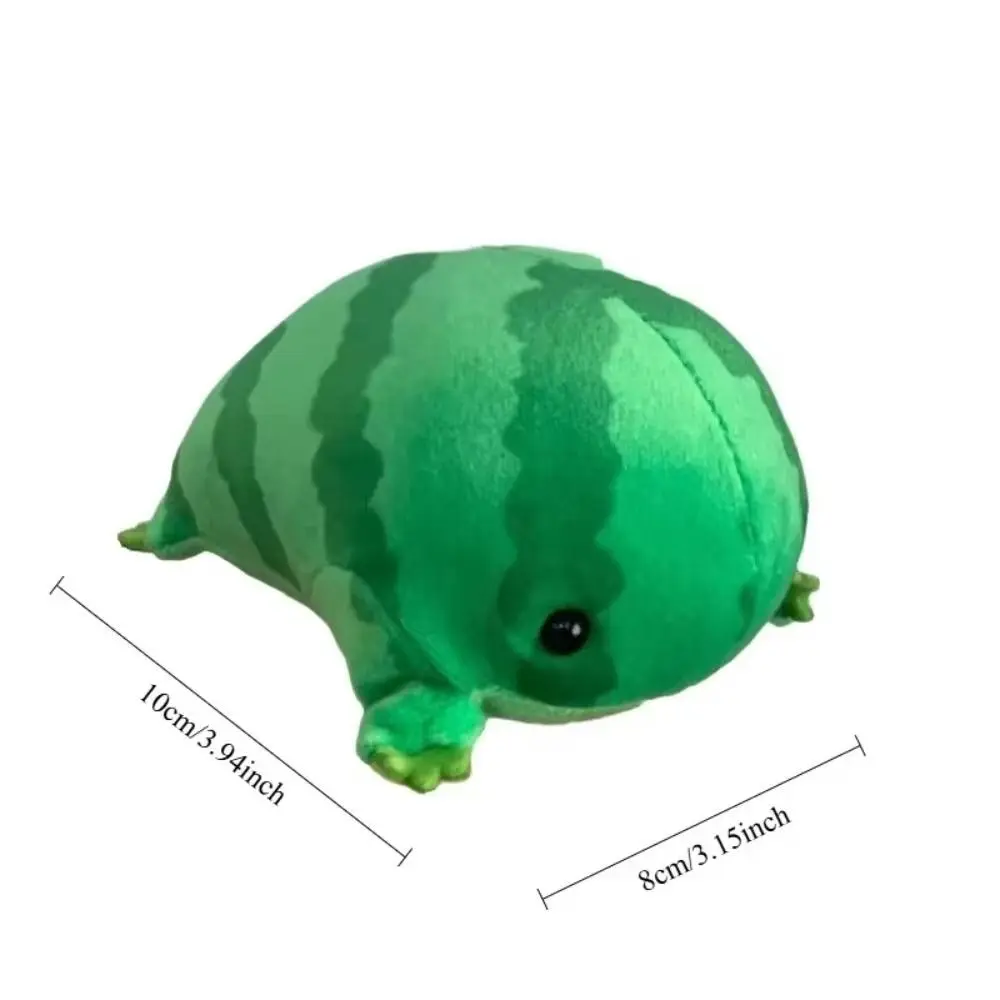 Llavero de peluche rana verde estilo dibujos animados suave - imagen 5