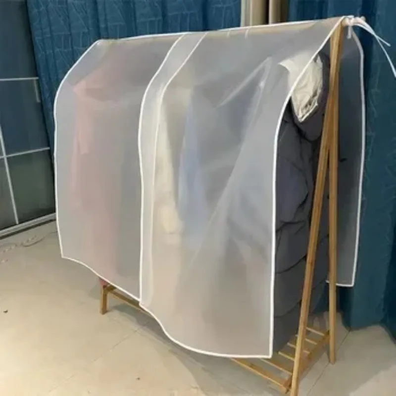 Funda antipolvo semi transparente para ropa colgada del armario - imagen 5