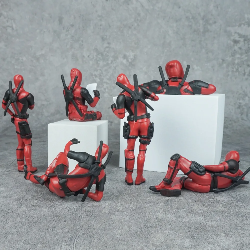 Figura decorativa Deadpool para escritorio, hogar u oficina - imagen 4