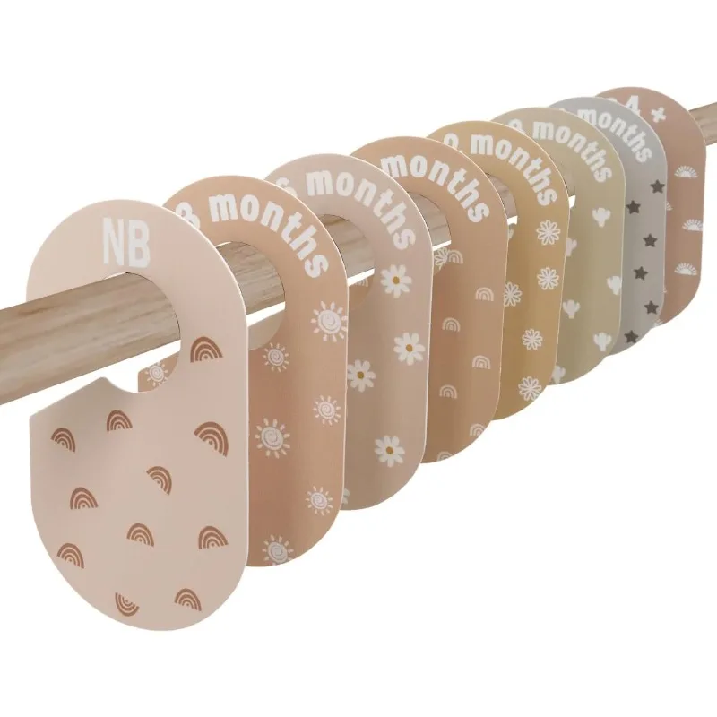 Organizador de armario para bebés diseño minimalista doble cara - imagen 4
