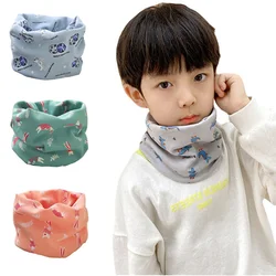 Bufanda infantil de algodón cálida para primavera, otoño e invierno