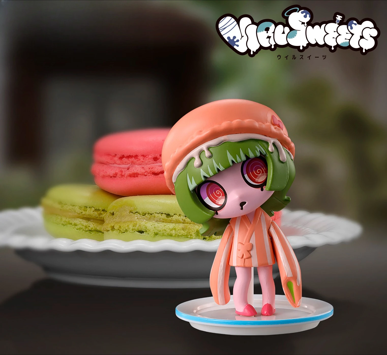 Figuras coleccionables VIRUSWEETS cápsula de té y postres - imagen 3