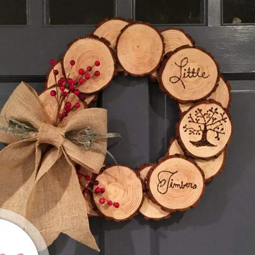 Decoración de pared infantil madera ecológica con nombre y placas - imagen 4