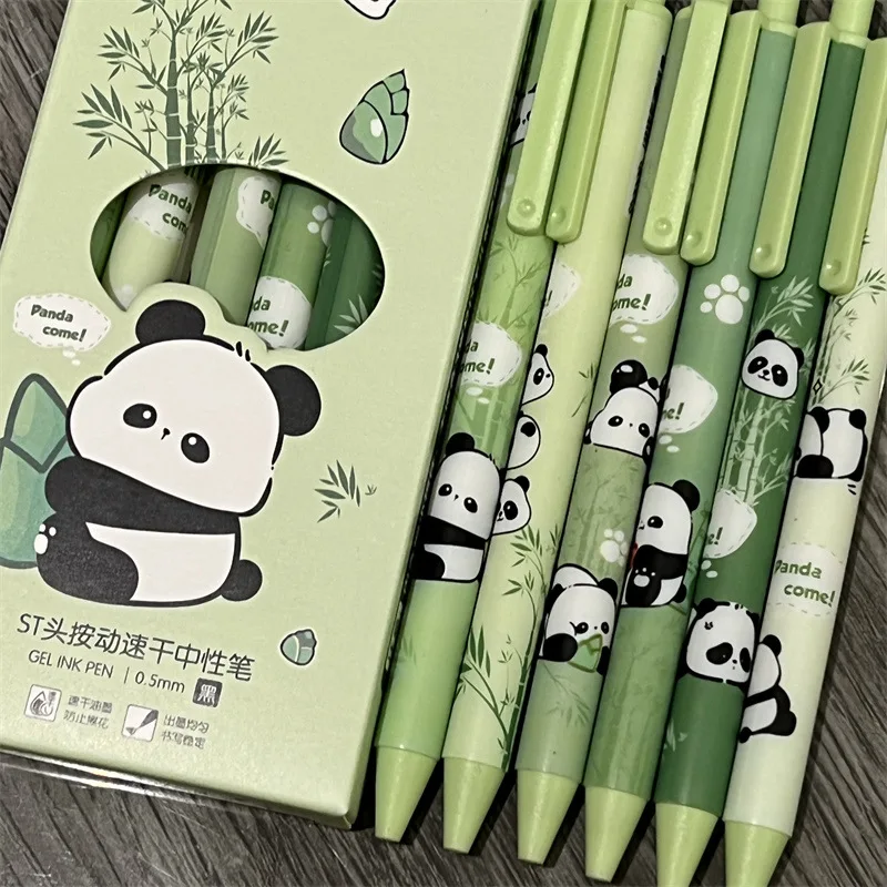 Bolígrafo infantil Panda tierno con corazón, tinta negra - imagen 5