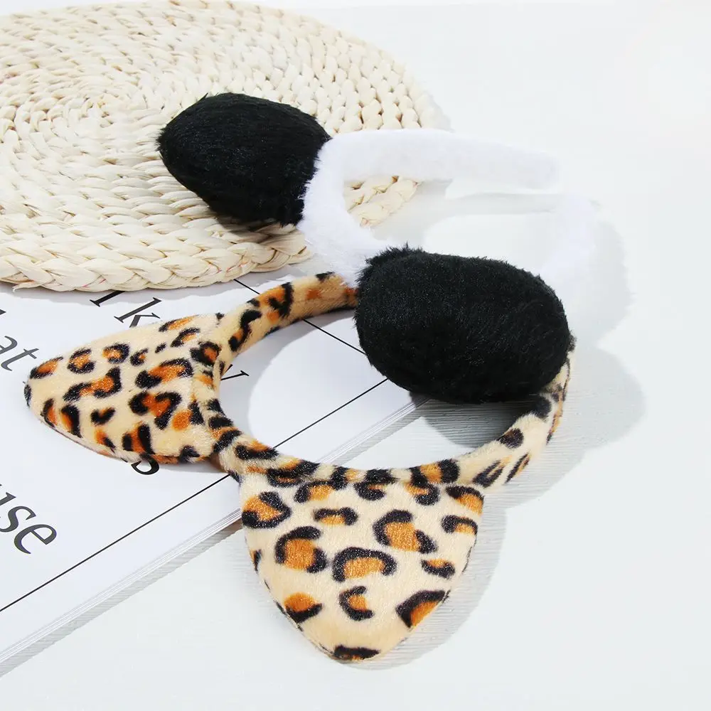 Diadema con orejas de animales para el pelo: cebra y tigre infantil - imagen 4