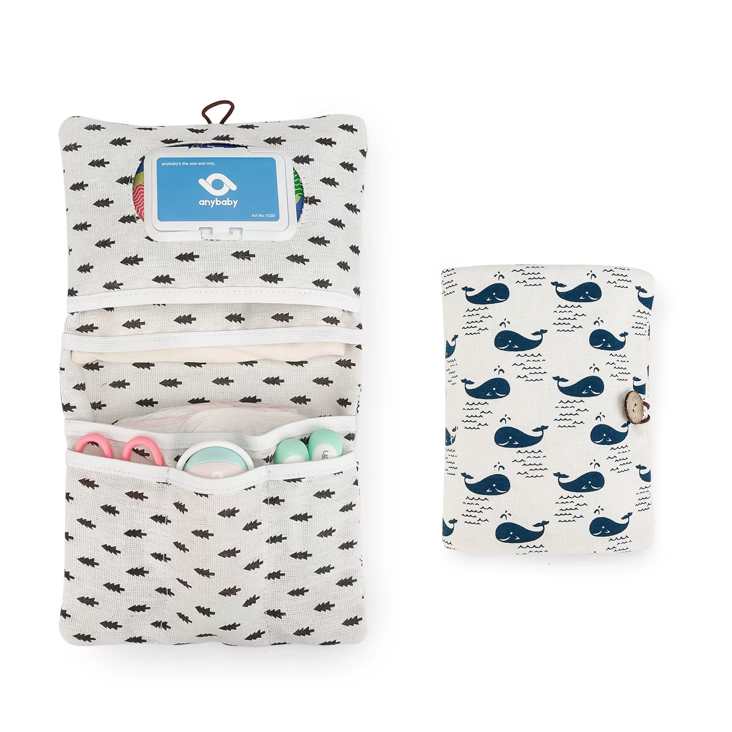 Organizador de bolsas de bebé HOUSBAY con diseño de ballena