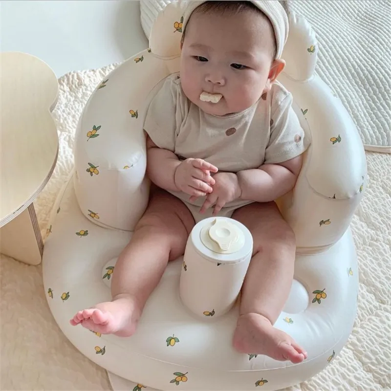 Asiento inflable de viaje para bebés – Plegable y práctico - imagen 2