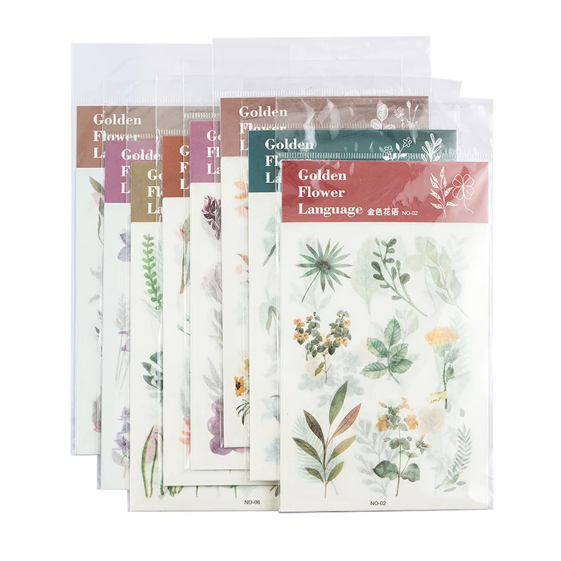 Kit scrapbooking bebé vintage floral con motivos naturales - imagen 5