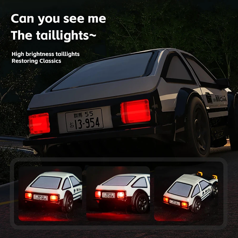Coche teledirigido de derrape AE86 todoterreno eléctrico para niños - imagen 2